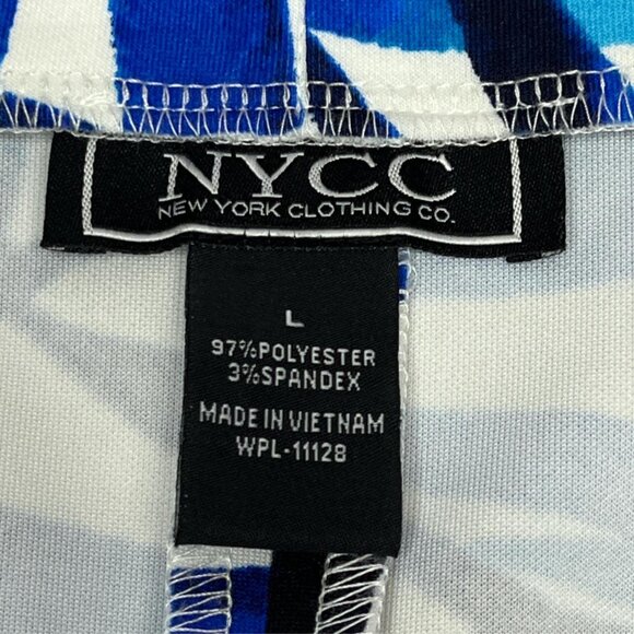 NYCC Bamboo Print Midi Skirt | Women's Size L - Picture 2 of 5